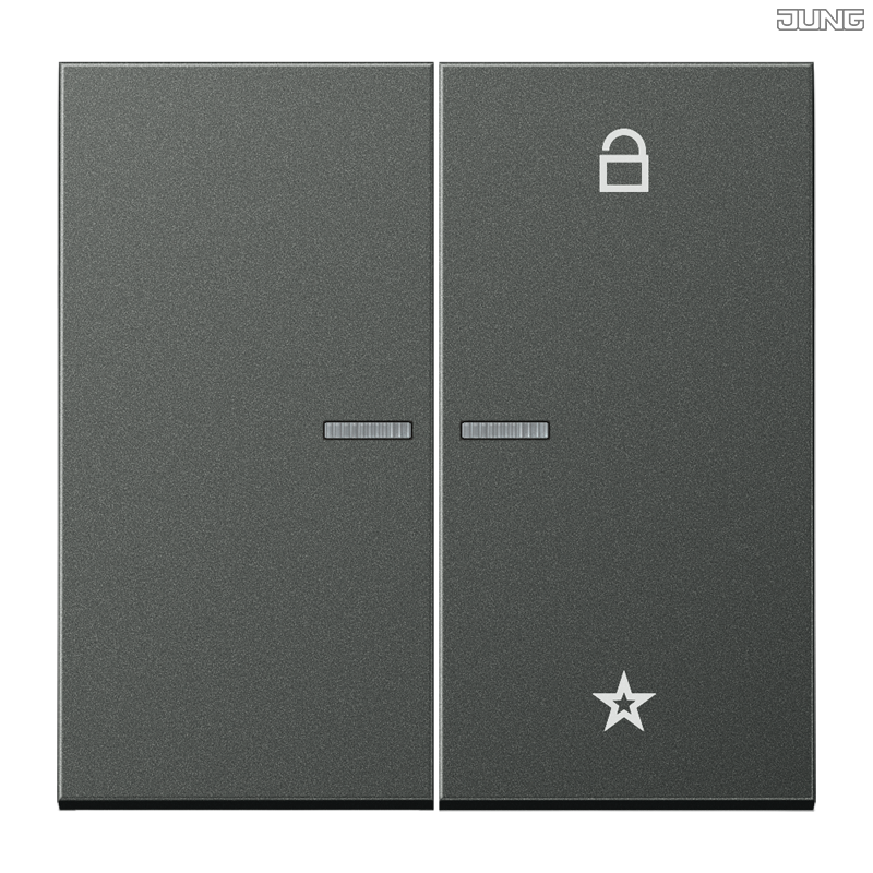 Jung BRG 12-5 PK 42 Abdeckung mit Kipphebel "Kegel" 1-fach 2 Kipphebel