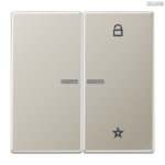 Jung BRG 12-5 PK 42 Abdeckung mit Kipphebel "Kegel" 1-fach 2 Kipphebel