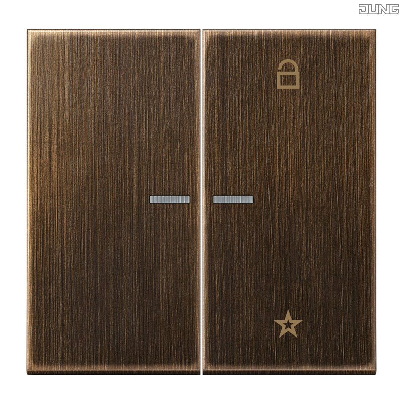 Jung BRG 12-5 PK 42 Abdeckung mit Kipphebel "Kegel" 1-fach 2 Kipphebel