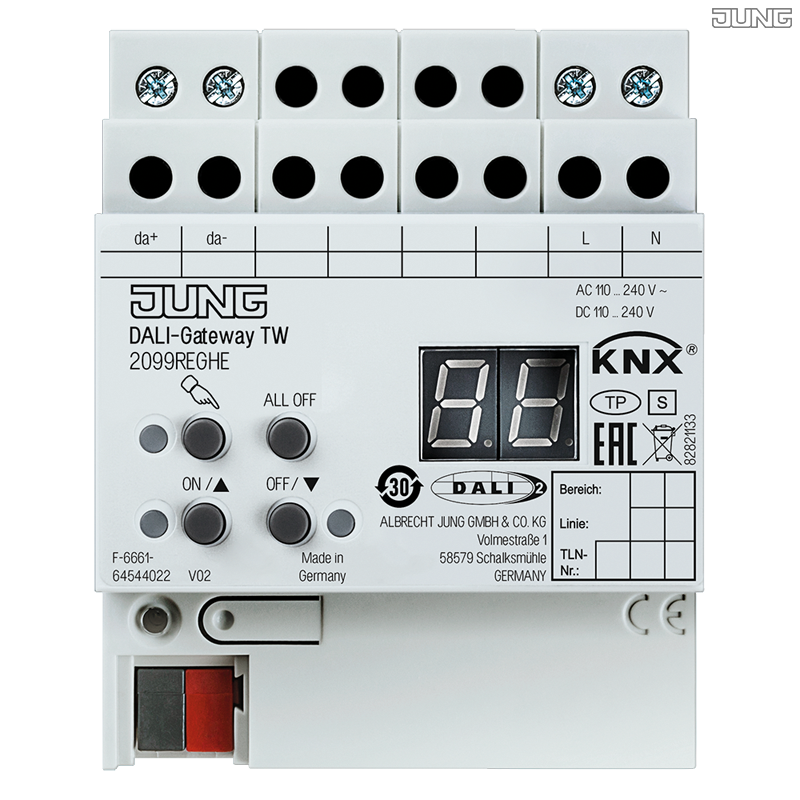 Jung BRG 12-5 PK 42 Abdeckung mit Kipphebel "Kegel" 1-fach 2 Kipphebel
