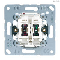 Jung BRG 12-5 PK 42 Abdeckung mit Kipphebel "Kegel" 1-fach 2 Kipphebel