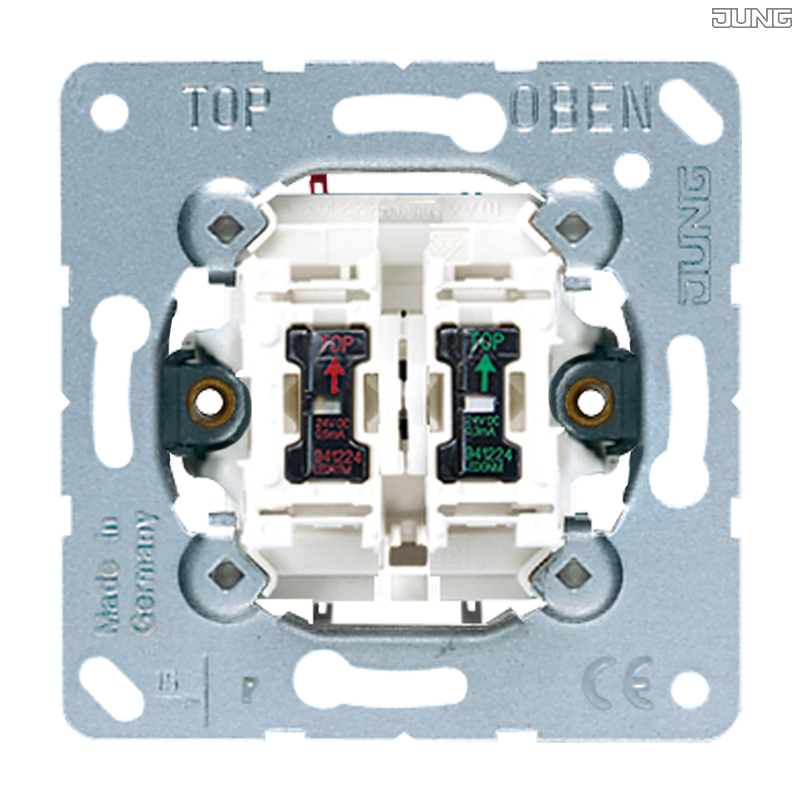 Jung BRG 12-5 PK 42 Abdeckung mit Kipphebel "Kegel" 1-fach 2 Kipphebel