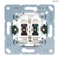 Jung BRG 12-5 PK 42 Abdeckung mit Kipphebel "Kegel" 1-fach 2 Kipphebel