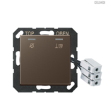 Jung BRG 12-5 PK 42 Abdeckung mit Kipphebel "Kegel" 1-fach 2 Kipphebel