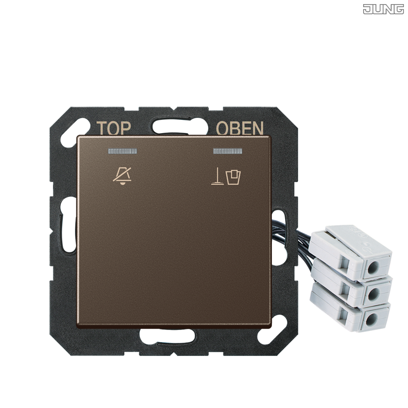 Jung BRG 12-5 PK 42 Abdeckung mit Kipphebel "Kegel" 1-fach 2 Kipphebel
