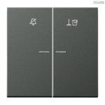 Jung BRG 12-5 PK 42 Abdeckung mit Kipphebel "Kegel" 1-fach 2 Kipphebel