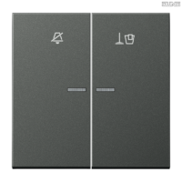 Jung BRG 12-5 PK 42 Abdeckung mit Kipphebel "Kegel" 1-fach 2 Kipphebel