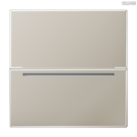 Jung BRG 12-5 PK 42 Abdeckung mit Kipphebel "Kegel" 1-fach 2 Kipphebel