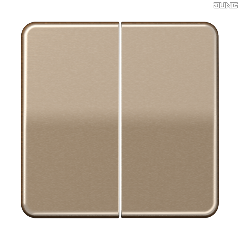 Jung BRG 12-5 PK 42 Abdeckung mit Kipphebel "Kegel" 1-fach 2 Kipphebel