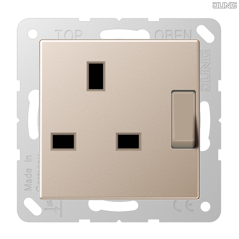 Jung BRG 12-5 PK 42 Abdeckung mit Kipphebel "Kegel" 1-fach 2 Kipphebel
