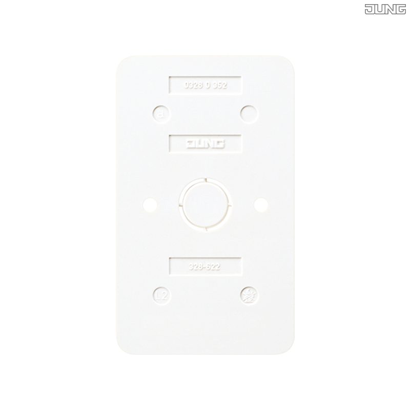 Jung BRG 12-5 PK 42 Abdeckung mit Kipphebel "Kegel" 1-fach 2 Kipphebel