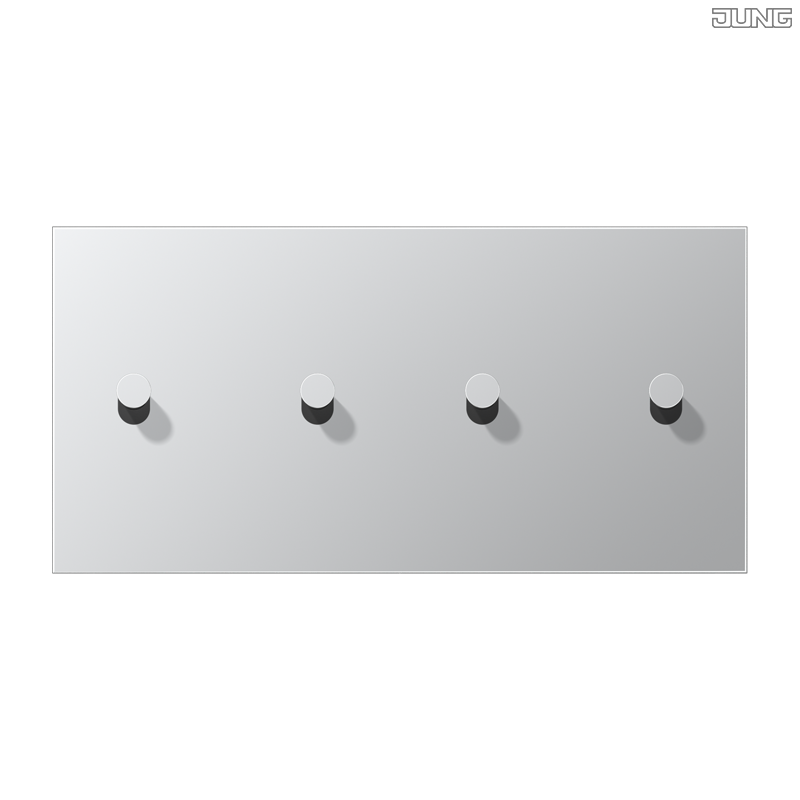 Jung BRG 12-5 PK 42 Abdeckung mit Kipphebel "Kegel" 1-fach 2 Kipphebel