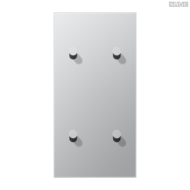 Jung BRG 12-5 PK 42 Abdeckung mit Kipphebel "Kegel" 1-fach 2 Kipphebel