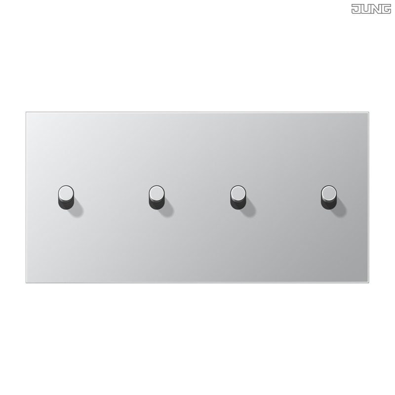 Jung BRG 12-5 PK 42 Abdeckung mit Kipphebel "Kegel" 1-fach 2 Kipphebel