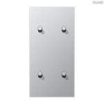 Jung BRG 12-5 PK 42 Abdeckung mit Kipphebel "Kegel" 1-fach 2 Kipphebel