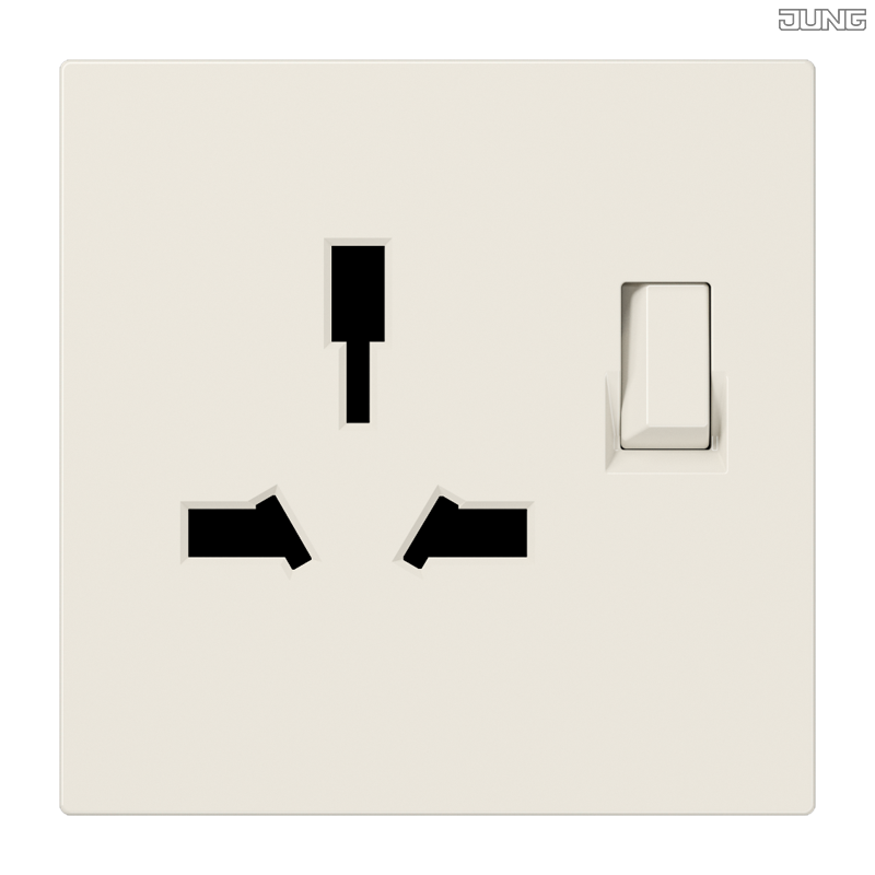 Jung BRG 12-5 PK 42 Abdeckung mit Kipphebel "Kegel" 1-fach 2 Kipphebel