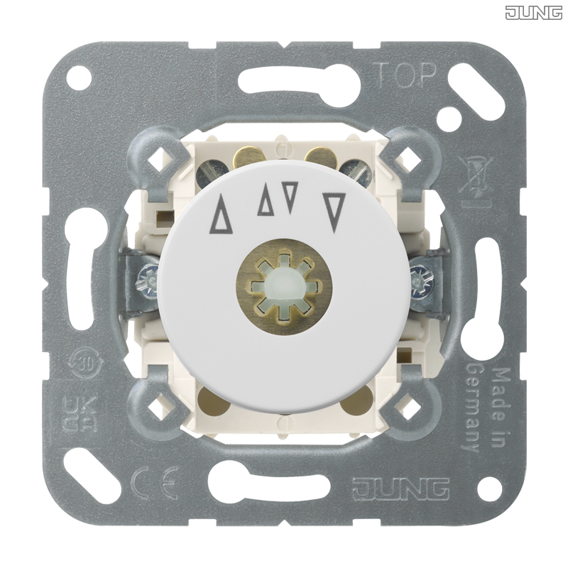 Jung BRG 12-5 PK 42 Abdeckung mit Kipphebel "Kegel" 1-fach 2 Kipphebel