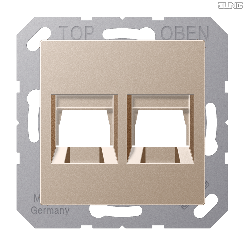 Jung BRG 12-5 PK 42 Abdeckung mit Kipphebel "Kegel" 1-fach 2 Kipphebel