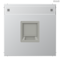 Jung BRG 12-5 PK 42 Abdeckung mit Kipphebel "Kegel" 1-fach 2 Kipphebel