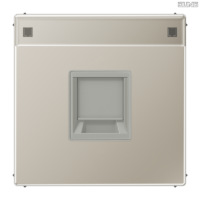 Jung BRG 12-5 PK 42 Abdeckung mit Kipphebel "Kegel" 1-fach 2 Kipphebel