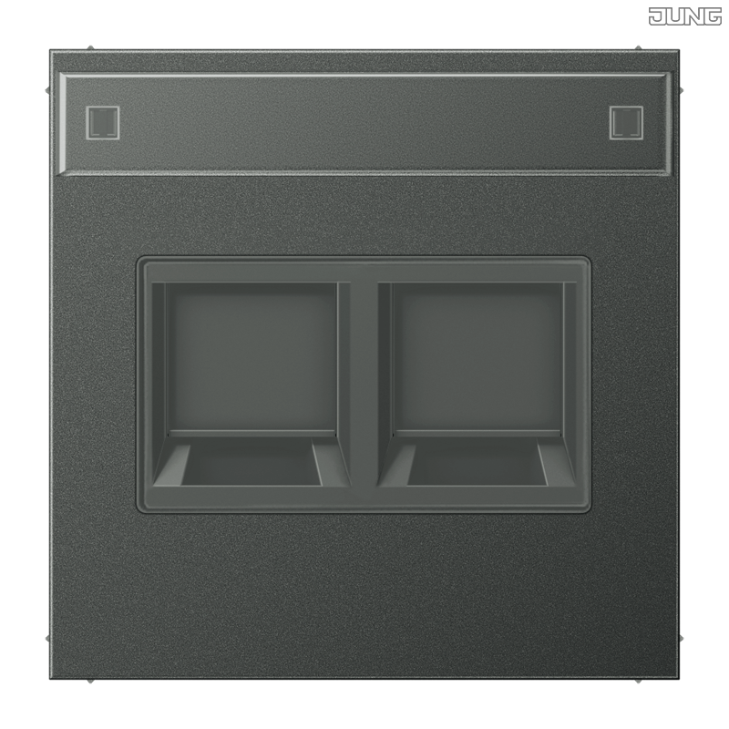 Jung BRG 12-5 PK 42 Abdeckung mit Kipphebel "Kegel" 1-fach 2 Kipphebel