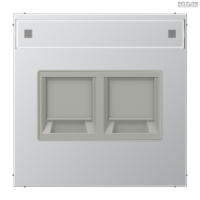 Jung BRG 12-5 PK 42 Abdeckung mit Kipphebel "Kegel" 1-fach 2 Kipphebel