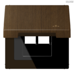 Jung BRG 12-5 PK 42 Abdeckung mit Kipphebel "Kegel" 1-fach 2 Kipphebel