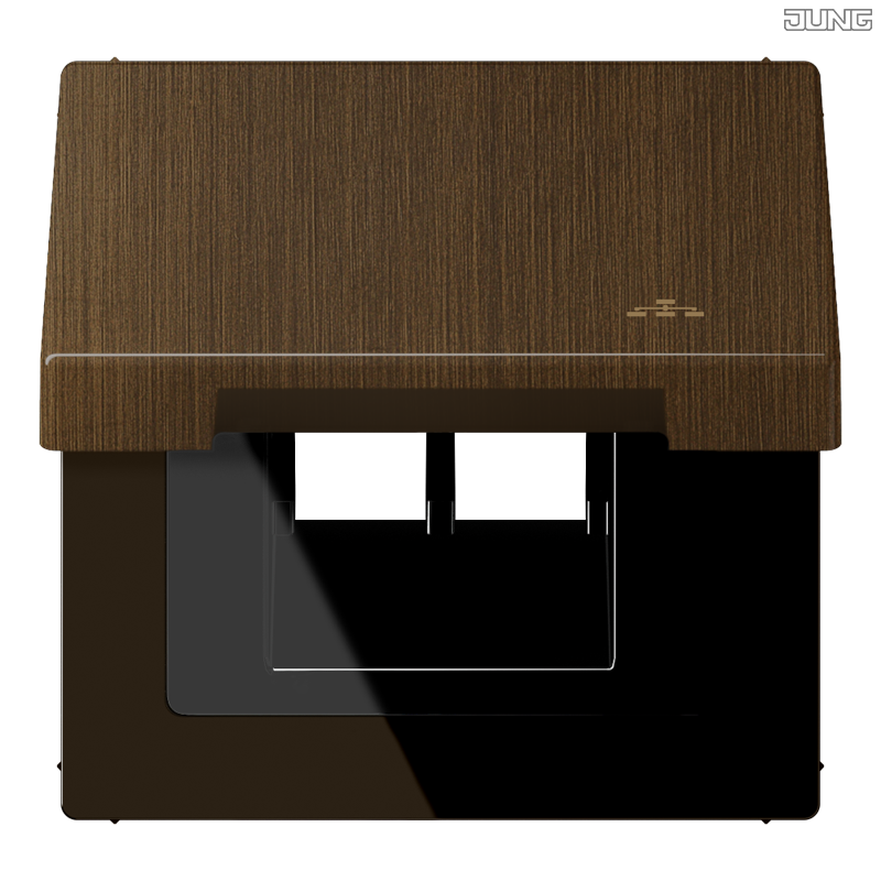 Jung BRG 12-5 PK 42 Abdeckung mit Kipphebel "Kegel" 1-fach 2 Kipphebel