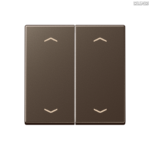 Jung BRG 12-5 PK 42 Abdeckung mit Kipphebel "Kegel" 1-fach 2 Kipphebel