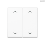 Jung BRG 12-5 PK 42 Abdeckung mit Kipphebel "Kegel" 1-fach 2 Kipphebel
