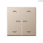 Jung BRG 12-5 PK 42 Abdeckung mit Kipphebel "Kegel" 1-fach 2 Kipphebel
