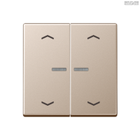 Jung BRG 12-5 PK 42 Abdeckung mit Kipphebel "Kegel" 1-fach 2 Kipphebel