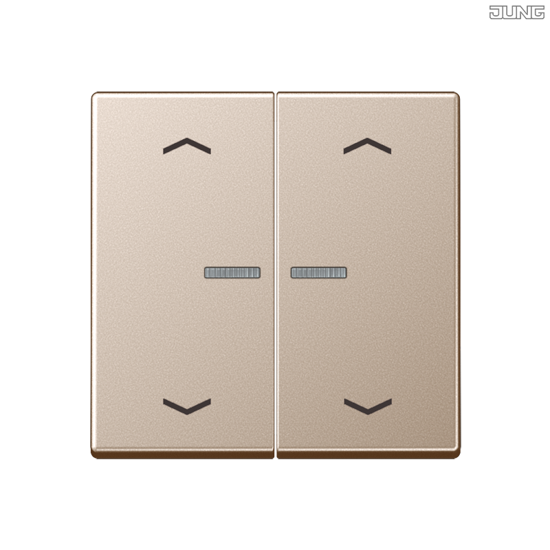 Jung BRG 12-5 PK 42 Abdeckung mit Kipphebel "Kegel" 1-fach 2 Kipphebel
