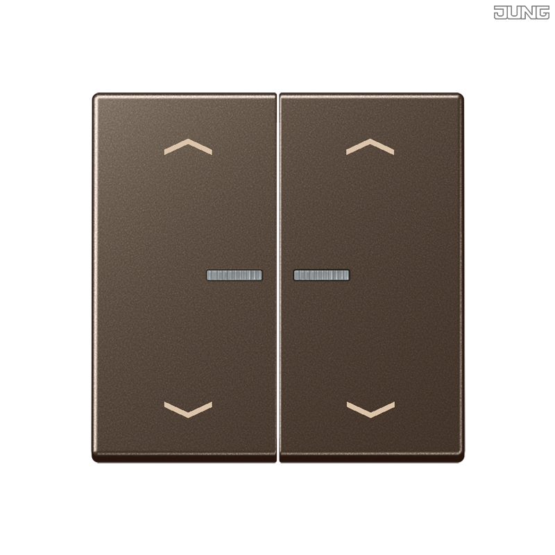 Jung BRG 12-5 PK 42 Abdeckung mit Kipphebel "Kegel" 1-fach 2 Kipphebel