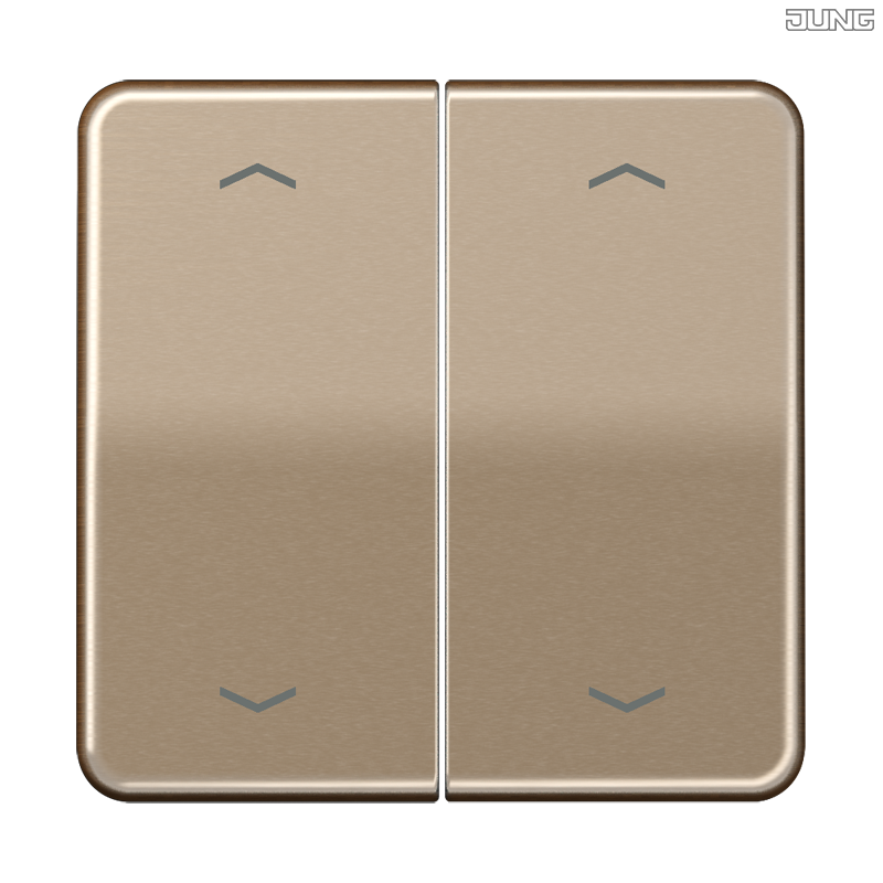 Jung BRG 12-5 PK 42 Abdeckung mit Kipphebel "Kegel" 1-fach 2 Kipphebel