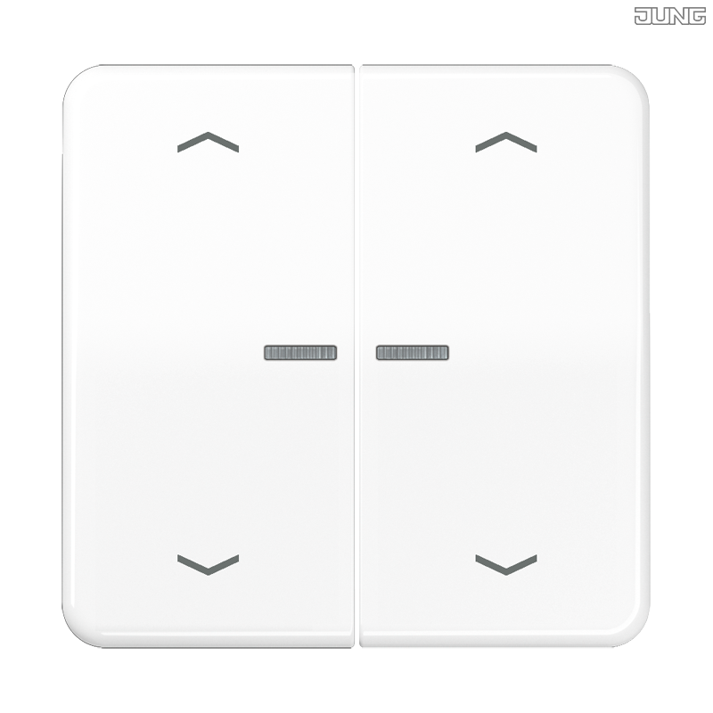 Jung BRG 12-5 PK 42 Abdeckung mit Kipphebel "Kegel" 1-fach 2 Kipphebel