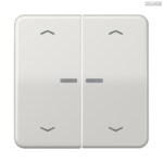 Jung BRG 12-5 PK 42 Abdeckung mit Kipphebel "Kegel" 1-fach 2 Kipphebel
