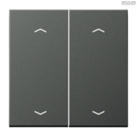Jung BRG 12-5 PK 42 Abdeckung mit Kipphebel "Kegel" 1-fach 2 Kipphebel