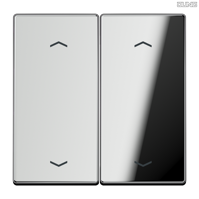 Jung BRG 12-5 PK 42 Abdeckung mit Kipphebel "Kegel" 1-fach 2 Kipphebel