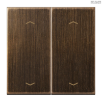Jung BRG 12-5 PK 42 Abdeckung mit Kipphebel "Kegel" 1-fach 2 Kipphebel