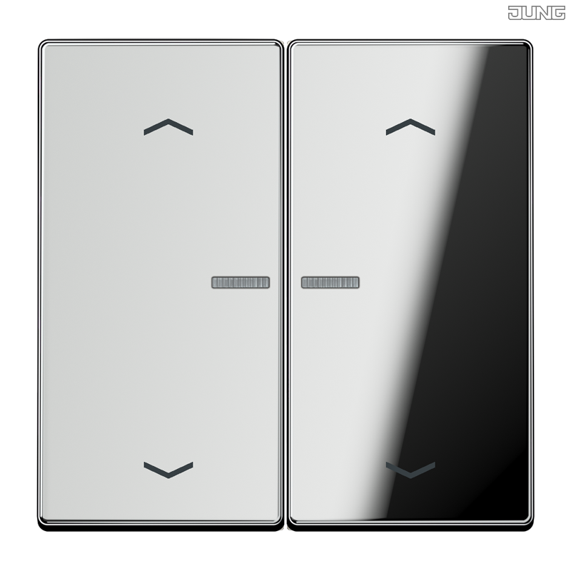 Jung BRG 12-5 PK 42 Abdeckung mit Kipphebel "Kegel" 1-fach 2 Kipphebel