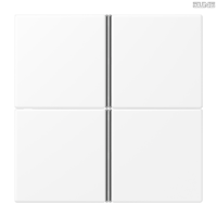 Jung BRG 12-5 PK 42 Abdeckung mit Kipphebel "Kegel" 1-fach 2 Kipphebel