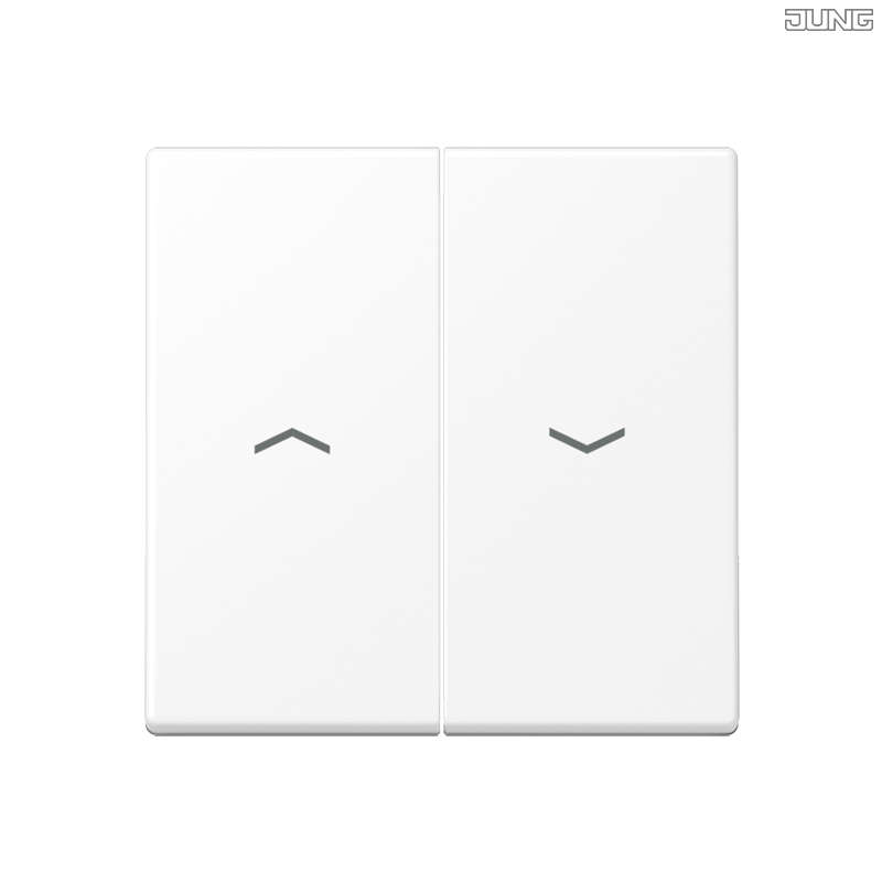 Jung BRG 12-5 PK 42 Abdeckung mit Kipphebel "Kegel" 1-fach 2 Kipphebel