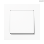 Jung BRG 12-5 PK 42 Abdeckung mit Kipphebel "Kegel" 1-fach 2 Kipphebel