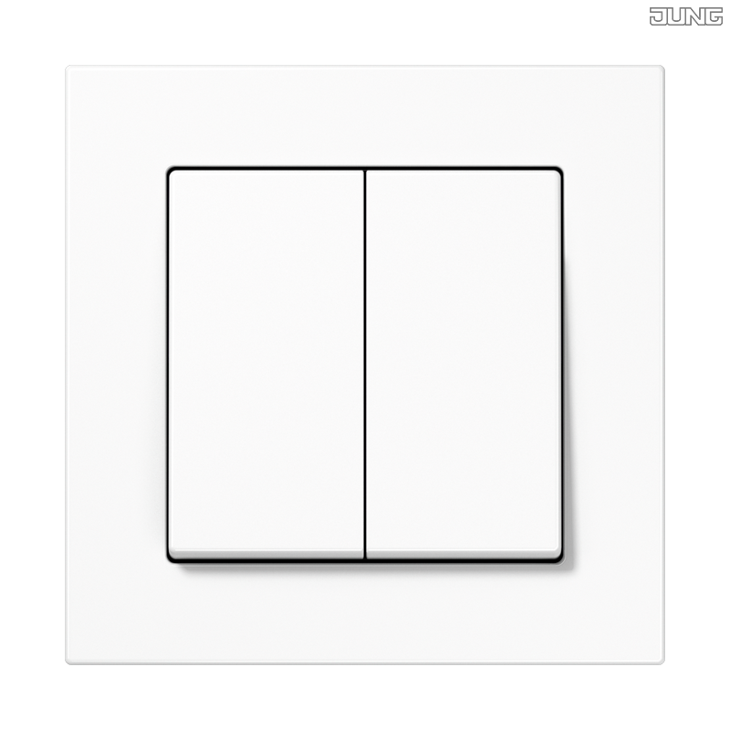 Jung BRG 12-5 PK 42 Abdeckung mit Kipphebel "Kegel" 1-fach 2 Kipphebel
