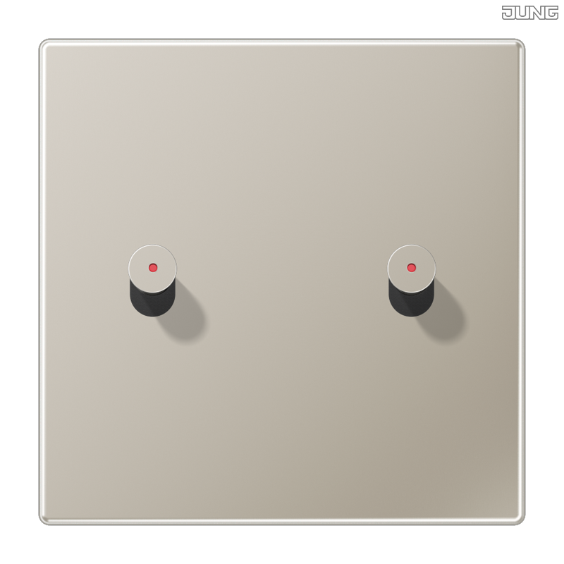 Jung BRG 12-5 PK 42 Abdeckung mit Kipphebel "Kegel" 1-fach 2 Kipphebel