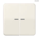 Jung BRG 12-5 PK 42 Abdeckung mit Kipphebel "Kegel" 1-fach 2 Kipphebel