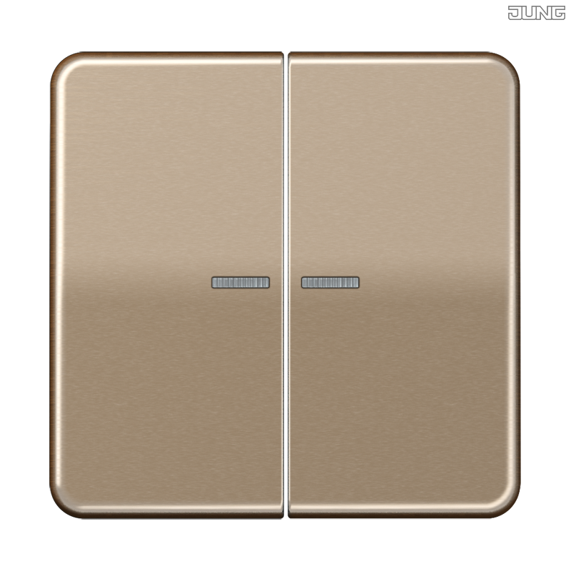 Jung BRG 12-5 PK 42 Abdeckung mit Kipphebel "Kegel" 1-fach 2 Kipphebel