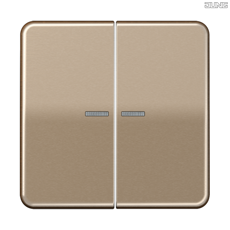 Jung BRG 12-5 PK 42 Abdeckung mit Kipphebel "Kegel" 1-fach 2 Kipphebel