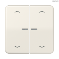 Jung BRG 12-5 PK 42 Abdeckung mit Kipphebel "Kegel" 1-fach 2 Kipphebel